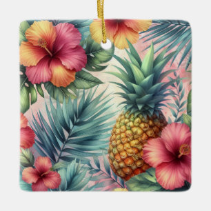 Tropisches Blut Keramikornament