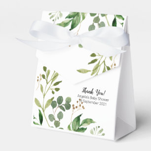 Tropisches botanisches Grün bevorzugen Kasten Geschenkschachtel
