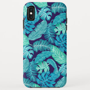 Tropisches botanisches hawaiisches aquamarines Case-Mate iPhone hülle