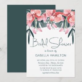 Tropisches Brautparty Einladung