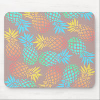 tropisches buntes Ananasmuster des eleganten