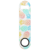 tropisches buntes Ananasmuster des eleganten