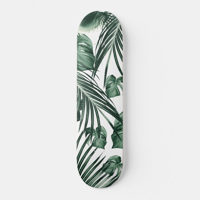 Tropisches Dschungel Blätter Dream #7a #tropical Skateboard (Vorderseite)