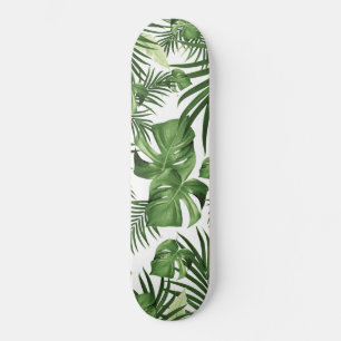 Tropisches Dschungel-Blätter Muster #12 (2020 Edi Skateboard