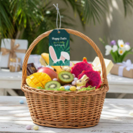 Tropisches Dschungel-Osterhase Individuelle Gesche Geschenkanhänger