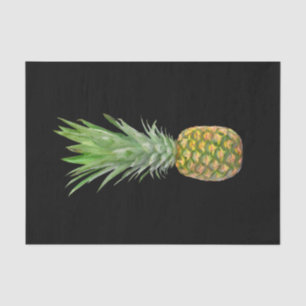 Tropisches Elegant Gelbe Ananas Seidenpapier