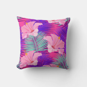 Tropisches, exotisches nahtloses Muster mit exotis Kissen