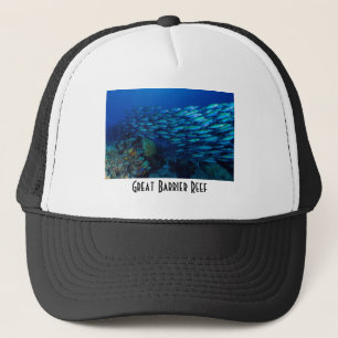 Tropisches Fisch-Great Barrier Reef Korallenmeer Truckerkappe
