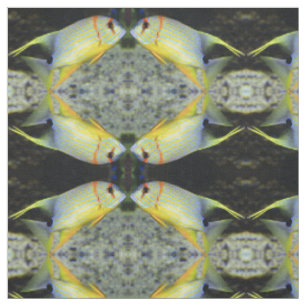 tropisches Fischgewebe Stoff