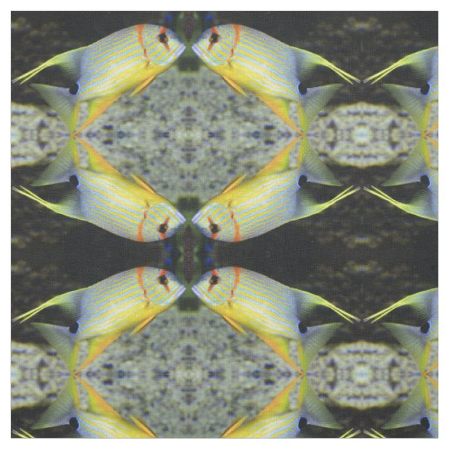 tropisches Fischgewebe Stoff (Muster)