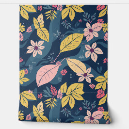 Tropisches, florales Muster Tapete