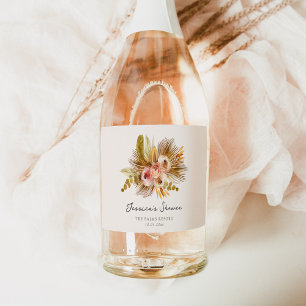 Tropisches florales Vintage-Brautjungfernparty