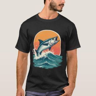 Tropisches Florida-Tarpune-Sonnenuntergangs-Abente T-Shirt