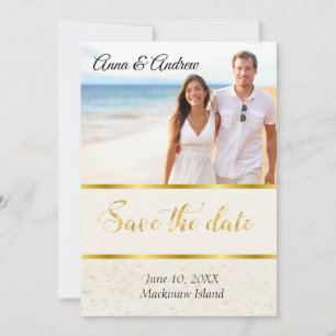 Tropisches Foto Save the Date