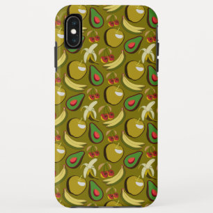 Tropisches Frucht-Nahtlosmuster gelb Case-Mate iPhone Hülle
