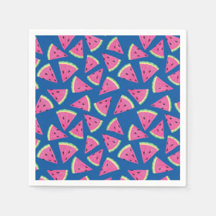 Tropisches Frucht-Wassermelonemuster Serviette