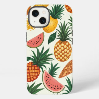 Tropisches Fruchtdesign iPhone 13 Hüllen Hülle