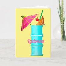 Tropisches Getränk farbenfroher Sommer Hawaii Cock