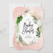 Tropisches goldfarbenes, geometrisches Blumenblätt