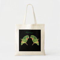 Tropisches grünes Parakeet Thunder_Cove