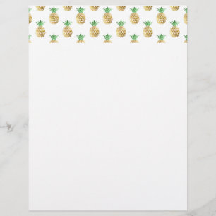 Tropisches Hawaiianisches Ananas-Muster