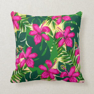 Tropisches hawaiianisches Muster Kissen