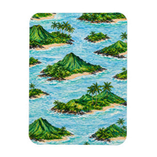 Tropisches Inselarchipel Magnet