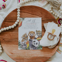 Tropisches Jungle Baby | Babydusche