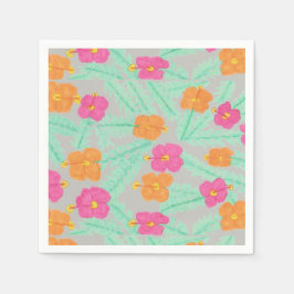 Tropisches Jungle Paper Napkins Serviette