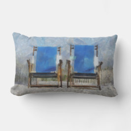 Tropisches Kissen im Freien