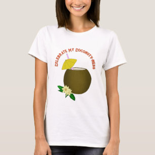 Tropisches Kokosgetränk T-Shirt