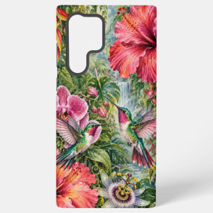 Tropisches Kolibri-Handyhülle Samsung Galaxy Hülle