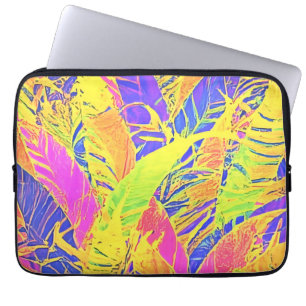 Tropisches Leaf Art Laptopschutzhülle
