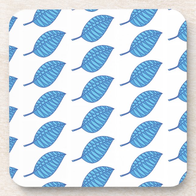 Tropisches Leaf Getränkeuntersetzer (Vorderseite)