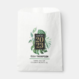 Tropisches Leaf-Klasse 2021 Abschluss | Vielen Dan Geschenktütchen