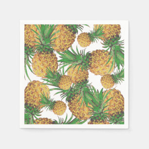 Tropisches leckeres Ananas-Muster-Papier-Taschentu Serviette
