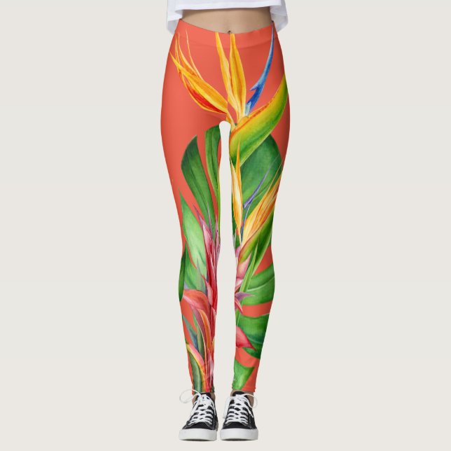 TROPISCHES LEGGING LEGGINGS (Vorderseite)
