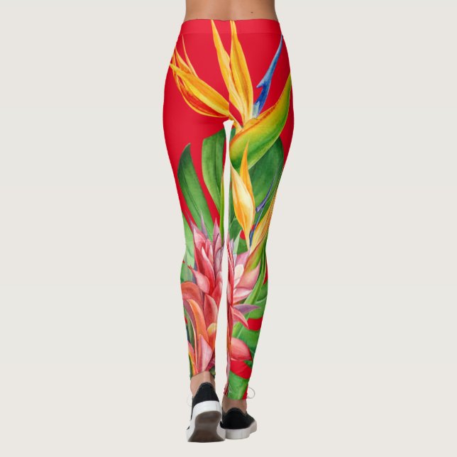 TROPISCHES LEGGING LEGGINGS (Rückseite)