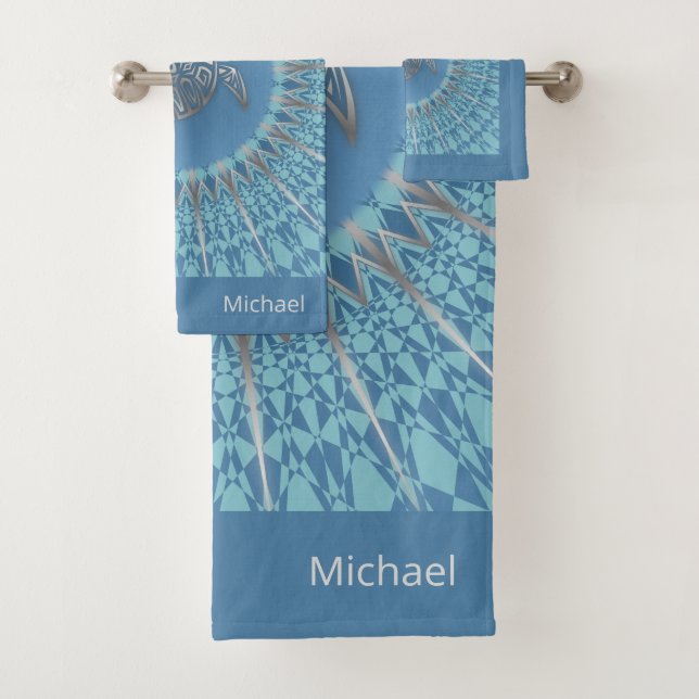 Tropisches Mandala Badhandtuch Set (Insitu)