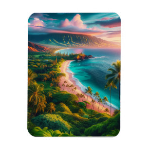 Tropisches Maui-Inselparadies Magnet