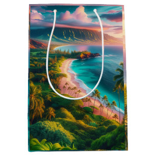 Tropisches Maui-Inselparadies Mittlere Geschenktüte