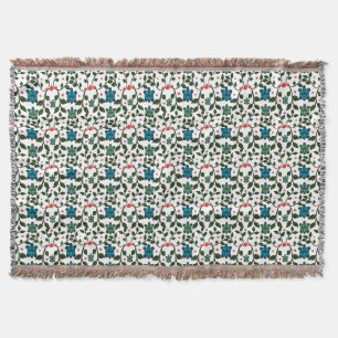 Tropisches Meeresschildkröten-Blumenmuster   Küste Decke