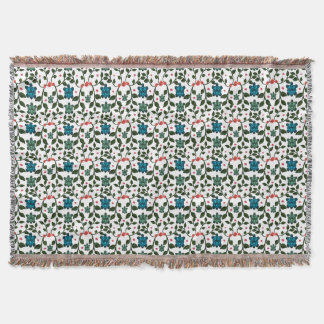 Tropisches Meeresschildkröten-Blumenmuster | Küste Decke