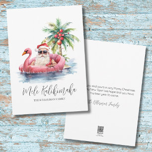 Tropisches Mele Kalikimaka Weihnachten
