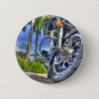 Tropisches Motorrad Button