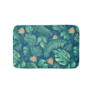 Tropisches Muster Bath Mat Badematte