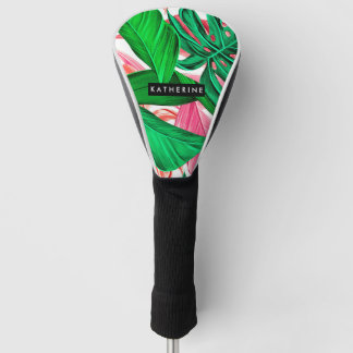 Tropisches Muster Golf Headcover