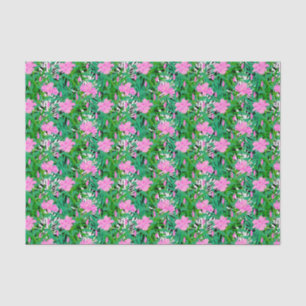 Tropisches Muster mit Dschungelbäumen-Blume Seidenpapier