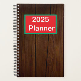 Tropisches Muster Monogramm Planer