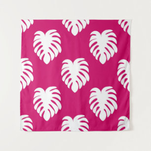 Tropisches nahtloses Muster mit Monstera. art,hint Wandteppich